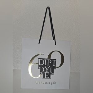 Diptyque White and Gold Anniversary Bag